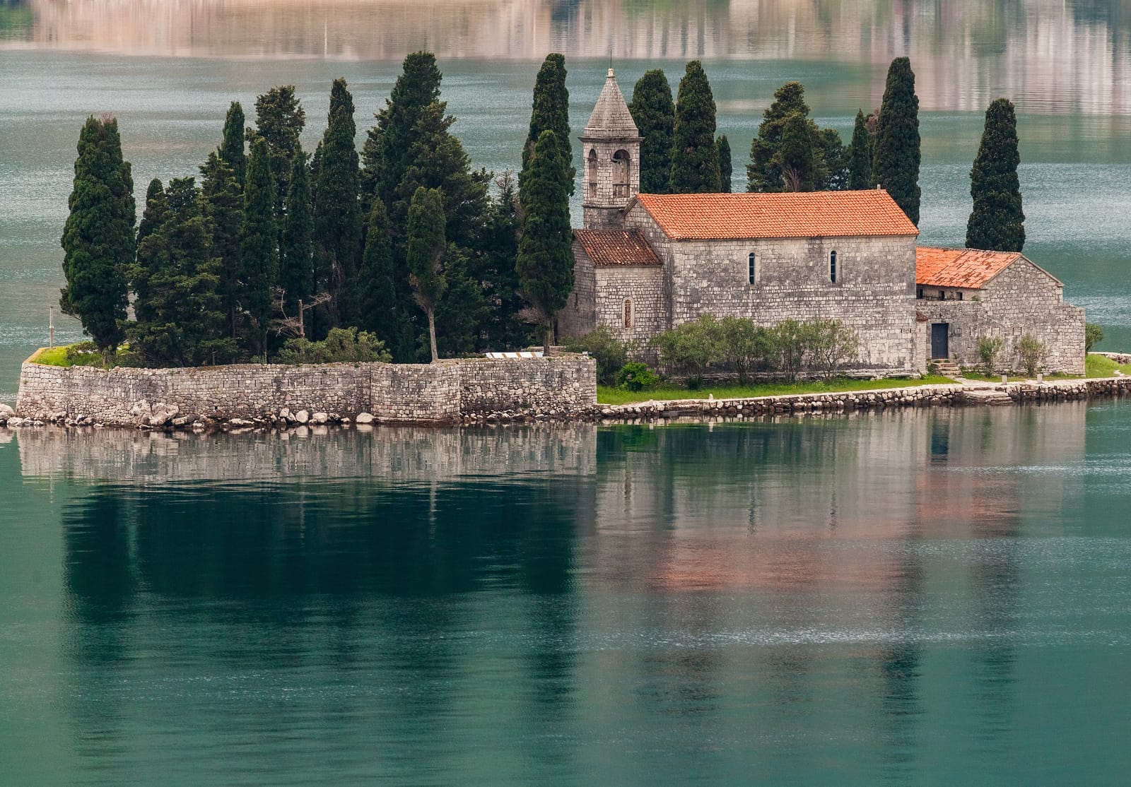 Island church of St George off Perast