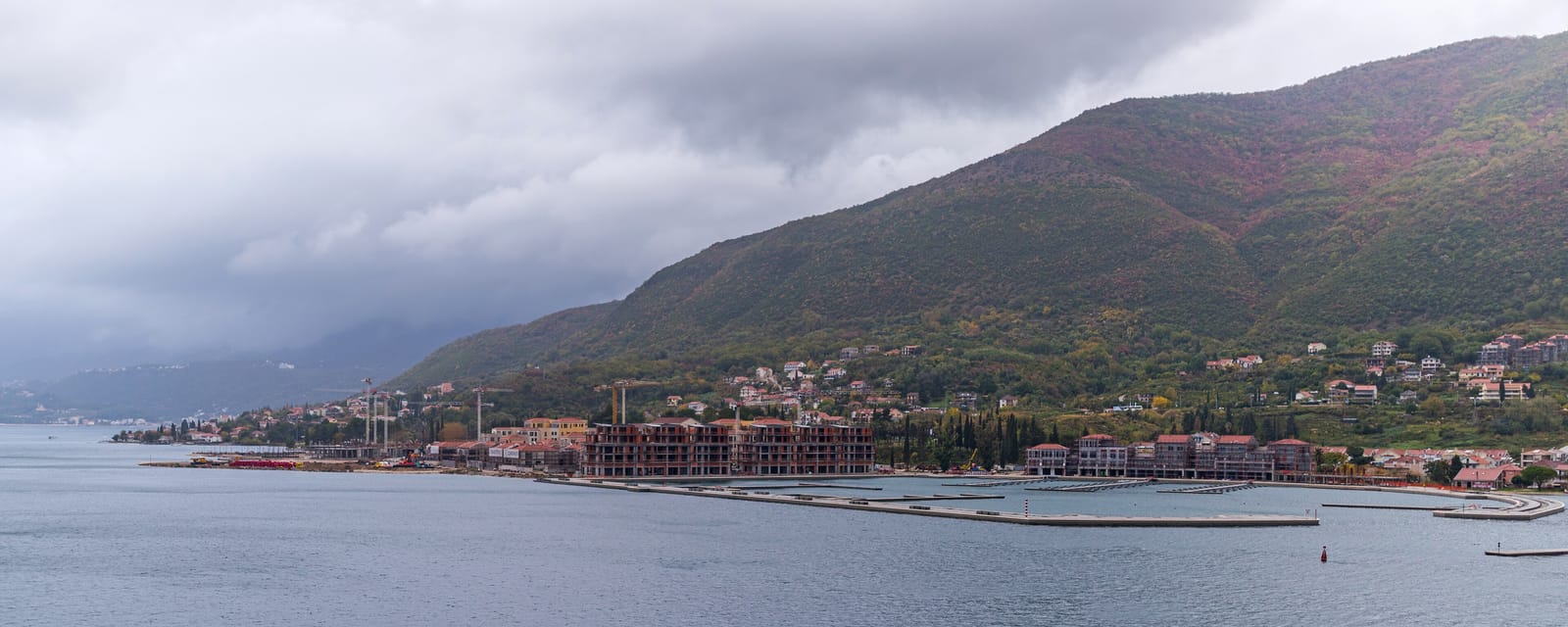 Portonovi seen from the bay